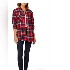 HP 🎉Joe's the Shirt in Brushed Red Plaid S Gender Male/Female NWOT